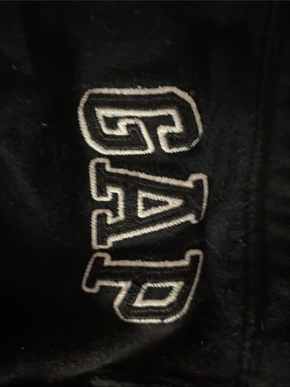 Black GAP sweat shorts